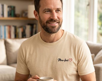 Embroidered Father-fect T-Shirt | Personalized Father's Day Gift for Dad