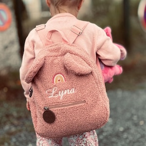 Kids Backpack with Embroidered Name, Personalized Preschool or Daycare Backpack, Custom Made Backpack for Boys/Girls