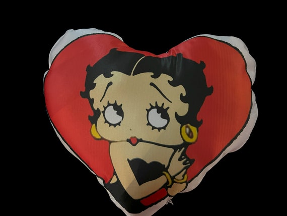 Betty Boop レア フィギュア ハート型クッション Betty Boop Heart-shaped Pillow - Etsy
