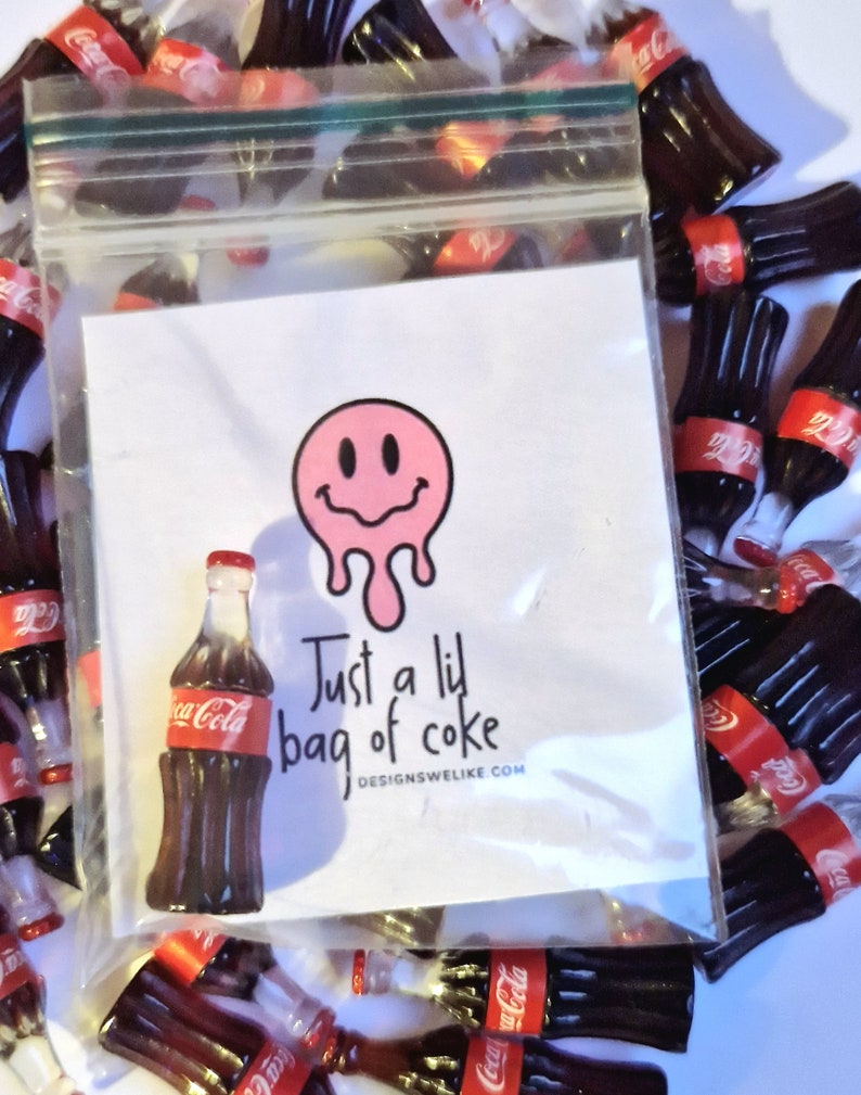 A Little Bag of Coke, Novelty, Gift, Present, Joke, Birthday, Hen, Stag