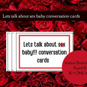 S*x conversation relationship game cards 18 +