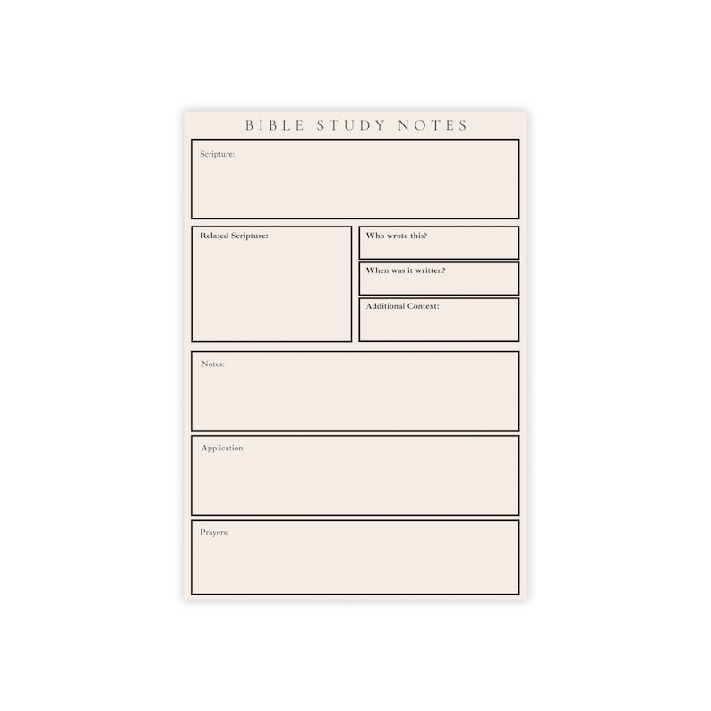 Christian Post-it® Note Pad/Verse of the Day/Bible Study Note Pad/Daily Sticky Notes/ SOAP Bible Study/Christian Gift/Christian Stationary image 1