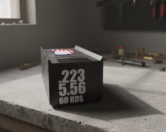 Ammo Box Organizer/Stackable/3D-Printed/Rounds