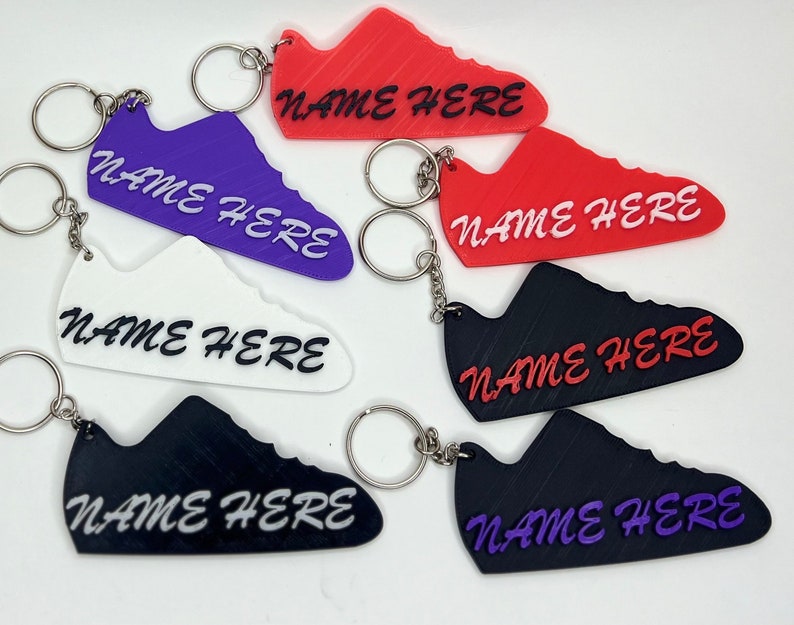 Custom Name Keychains - Etsy