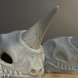 Nidoking Skull | MAPLE 3D | PRINTS