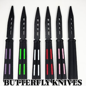 Cuchillo mariposa Fidget / V2 / Entrenador / Cosplay