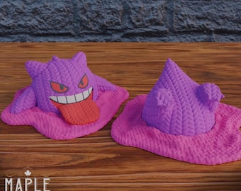 Gengar-Knit | MAPLE 3D | PRINTS