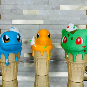 Eis Pokémon | Glumanda | Bisasam | Schiggy
