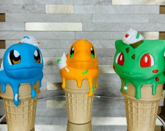 Ice Cream  | Charmander | Bulbasaur | Squirtle