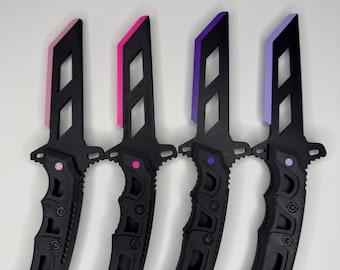 3D Printed Karambit Knife: Sleek Ergonomic Tactical Design