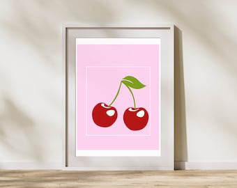 Cherry Wall Print