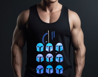 Mandalorianer Gym Tee | Mandalorianer Gym T-Shirt | Star Wars Gym T-Shirt | Star Wars Gym T-Shirt