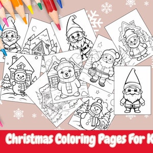 Christmas Coloring Pages For Kids, Christmas Coloring, Holiday Activity For Kids, Printable Coloring Pages, Coloring Book, Coloring Pages