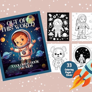 Out Of This World Coloring Book For Kids, Space Drawing, Space Coloring, Coloring For Kids, Coloring Books, Printable Coloring Pages