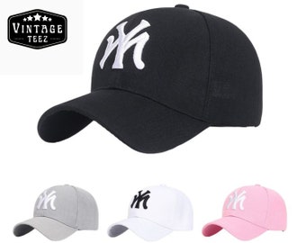 Embroidered Baseball Cap, NY Baseball Cap, Trendy Hat Snapback Cap