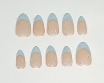 Seabreeze  — Custom Made Gel Press-Ons