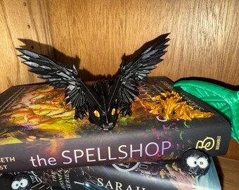 Mini Fourth Wing Dragons; Bookshelf Décor