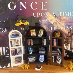 Mini Book Blanks and Book Shelf Combos