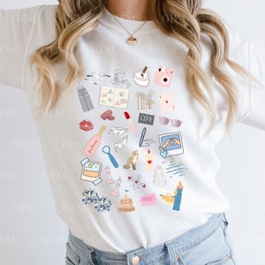 89 TV Pop Icon T-Shirt & Crewneck | &#39;89 Era Lyrics Shirts | Lyrics-Inspired &#39;89 Top, Eras Icons, Custom Eras Tour Merch