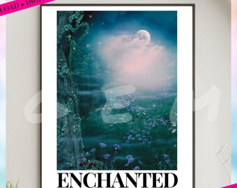Enchanted Digital Wall Art | Enchanted Digital Download | Enchanted Digital Download, Enchanted Poster, Lyrics-Inspired Art