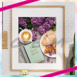 The Story of Us: A Tragedy Digital Wall Art | The Story of Us Digital Download | The Story of Us Poster, Story of Us Art, Book Art Print