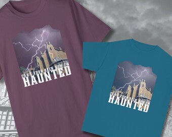 Haunted Mansion-T-shirt voor volwassenen en kinderen | Op park geïnspireerd Spooky Magic Kingdom-T-shirt voor herfst, Halloween en parken, Haunted Mansion Halloween
