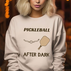Naughty Pickleball Kinky Sweatshirt, Sex Positive Gift, Crewneck for Fetish, Kink Enthusiasts, Flirty Sweatshirt, Fun Outgoing shirt