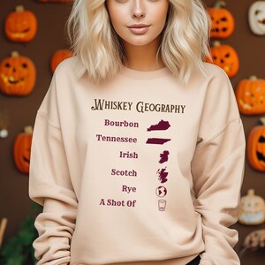 Whiskey Lovers Sweatshirt, Old Fashioned Whiskey Gift for Husband Boyfriend, Gift for Whiskey Lover, Scotch Whiskey, Rye, Bourbon Gift