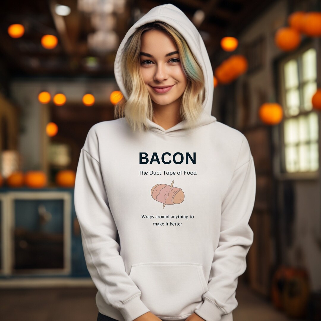 Everybody Loves Bacon Hoodie, Bacon Lover Gift, Breakfast Lover Gift