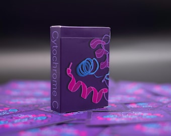 Cytochrome C Playing Cards - Neon Science Poker Deck