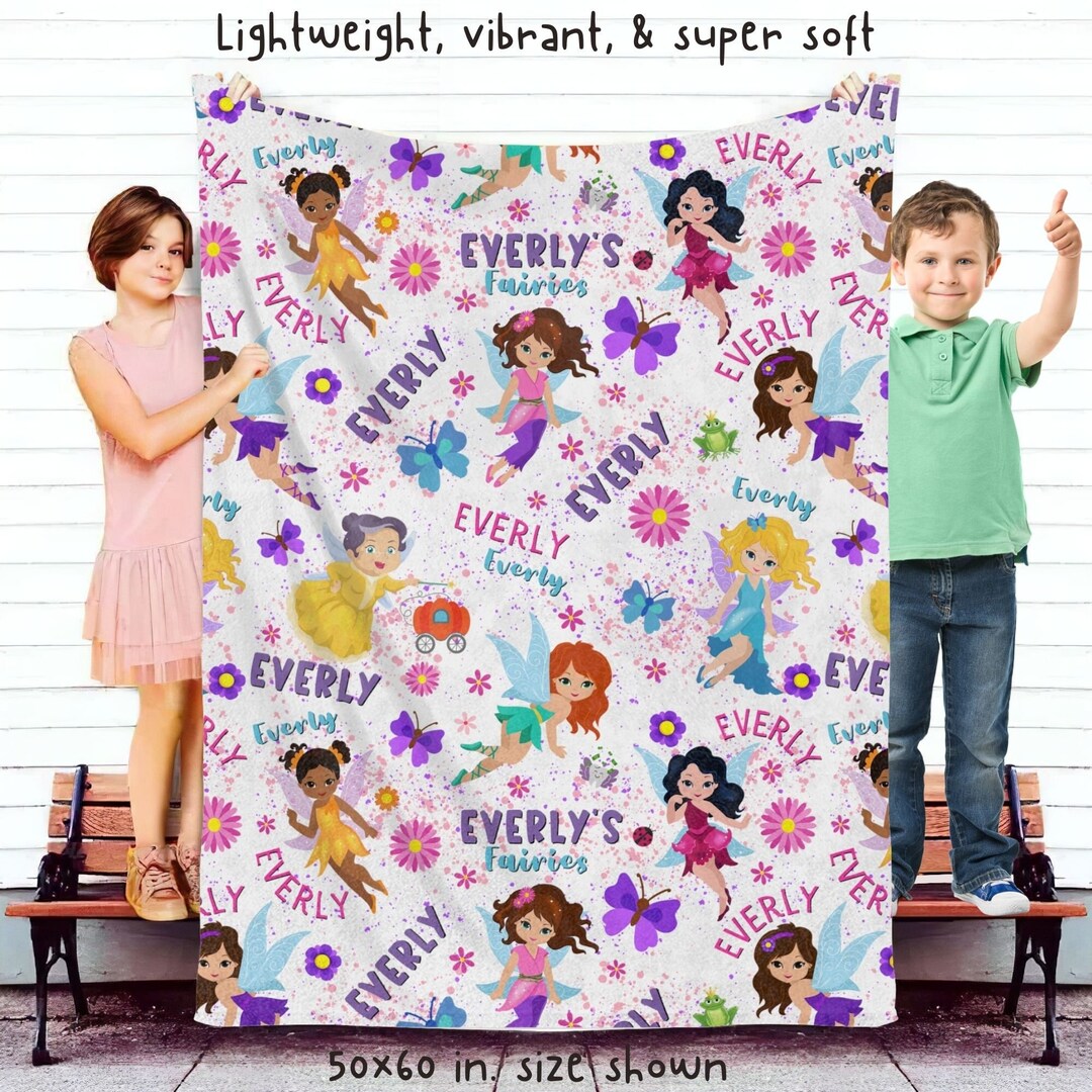 SOFIJA - Flower Fairy Blanket - White main image 0