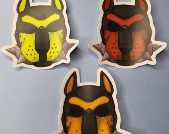 Alpha Pup Hood Sticker