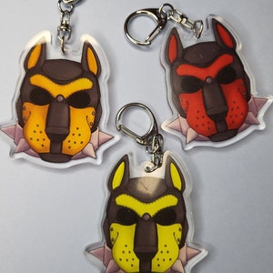 Alpha Pup Hood Keychain
