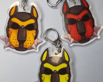 Alpha Pup Hood Keychain