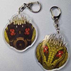 Kaiman Dual Sided Keychain