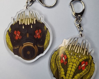 Kaiman Dual Sided Keychain