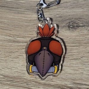 Falcon Hood Keychain