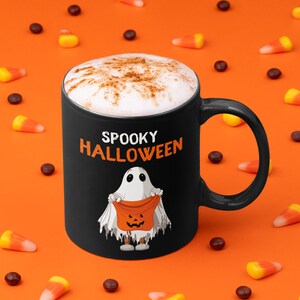 halloween mug,spooky season mug,halloween gift,ghost mug,spooky season,autumn mug,ceramic mug, spooky mug,october gift,halloween decor,Drinkware,Drink & Barware,Kitchen & Dining,coffee mug