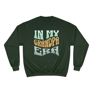 En mi era del abuelo sudadera &quot;Champion Brand&quot;, sudadera del abuelo, sudadera del nuevo abuelo, regalo para el abuelo, mejor regalo del abuelo