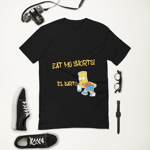 Bart Simpson Graffíty Unissex T-shirt