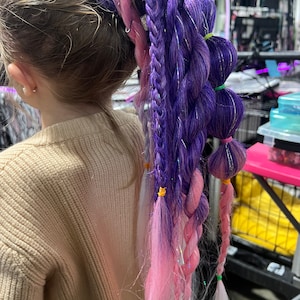 Festival braids Ponytail CUSTOM FULL SET Festival Hair Ponytail/Braid