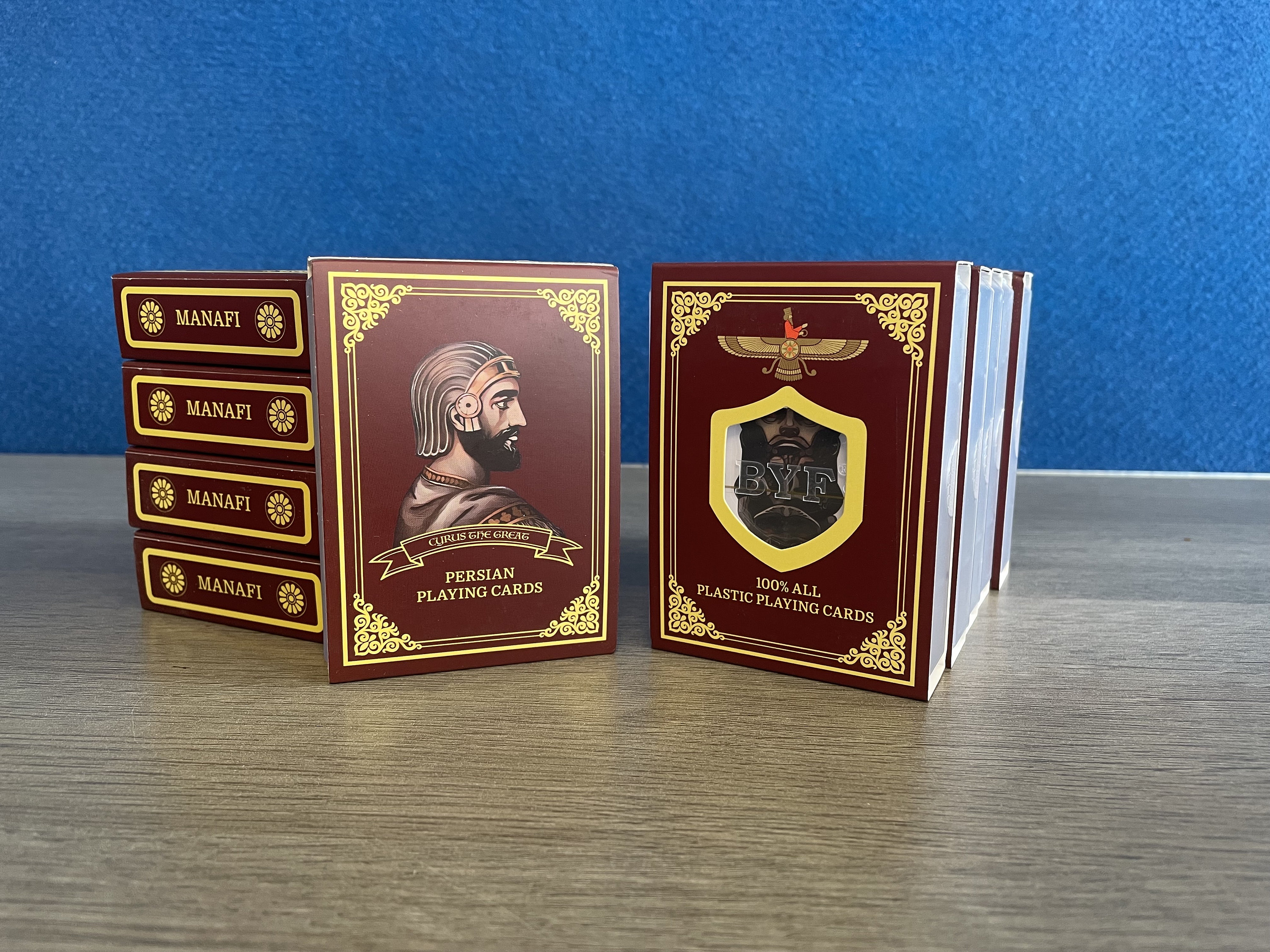 The Persian Empire Playing Cards 100 All Plastic Etsy