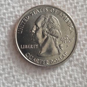 AU- 2001p New York 25 cent