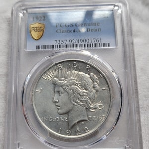 1922年 ピースドル 銀貨コイン 1922年アメリカ合衆国リバティ ピースドル銀貨 ハイグレード