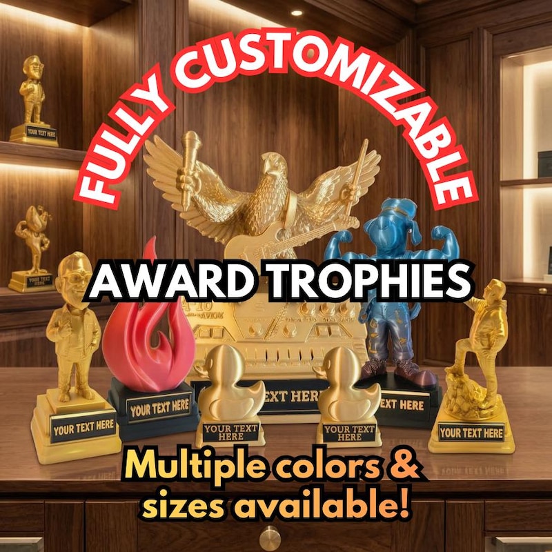 Custom Kid Trophy - Etsy