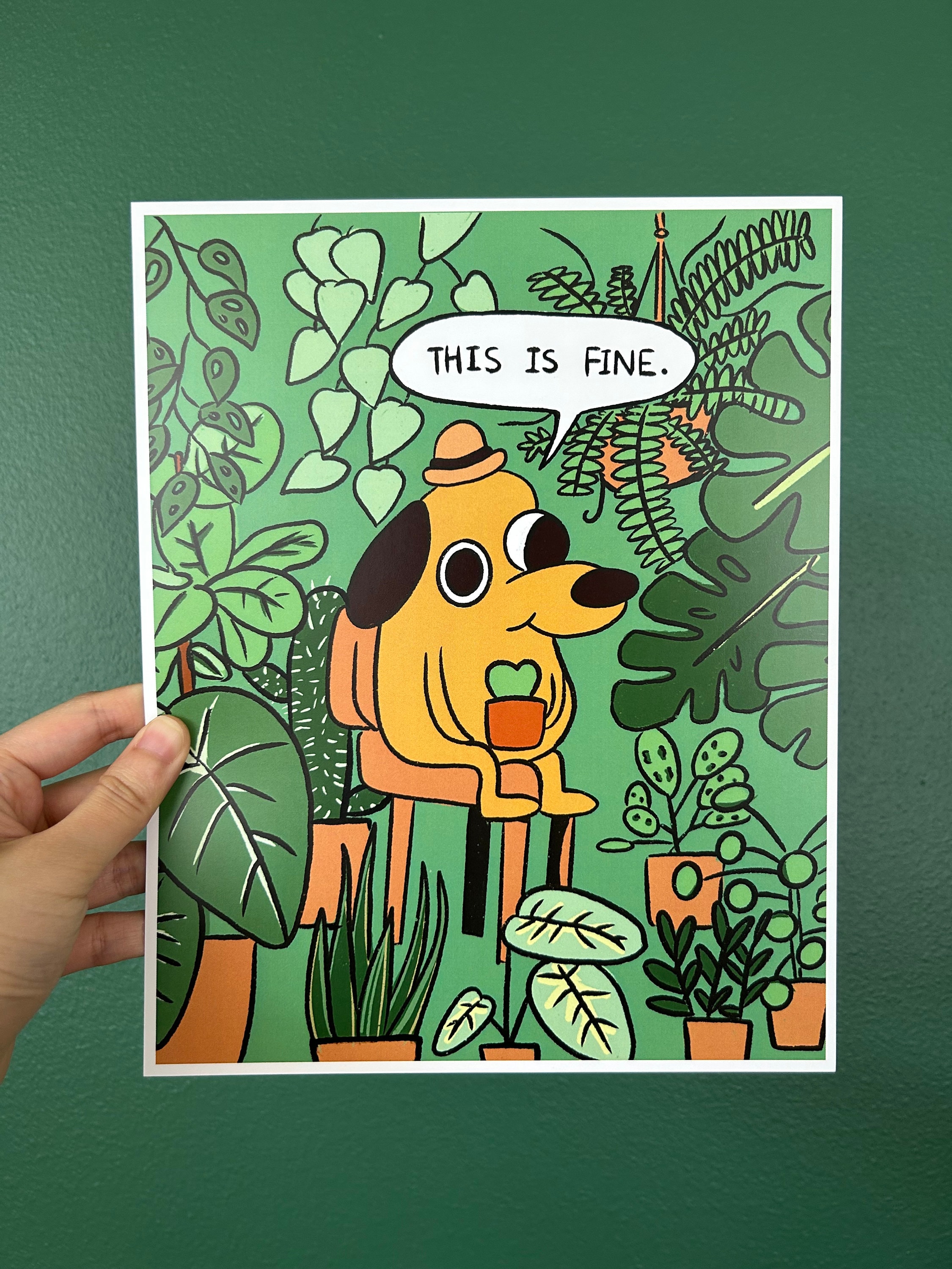 This is fine: The artist behind the meme