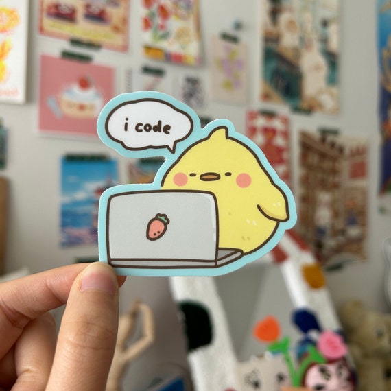 Software engineer vinyl sticker | computer science sticker | laptop waterbottle decal sticker