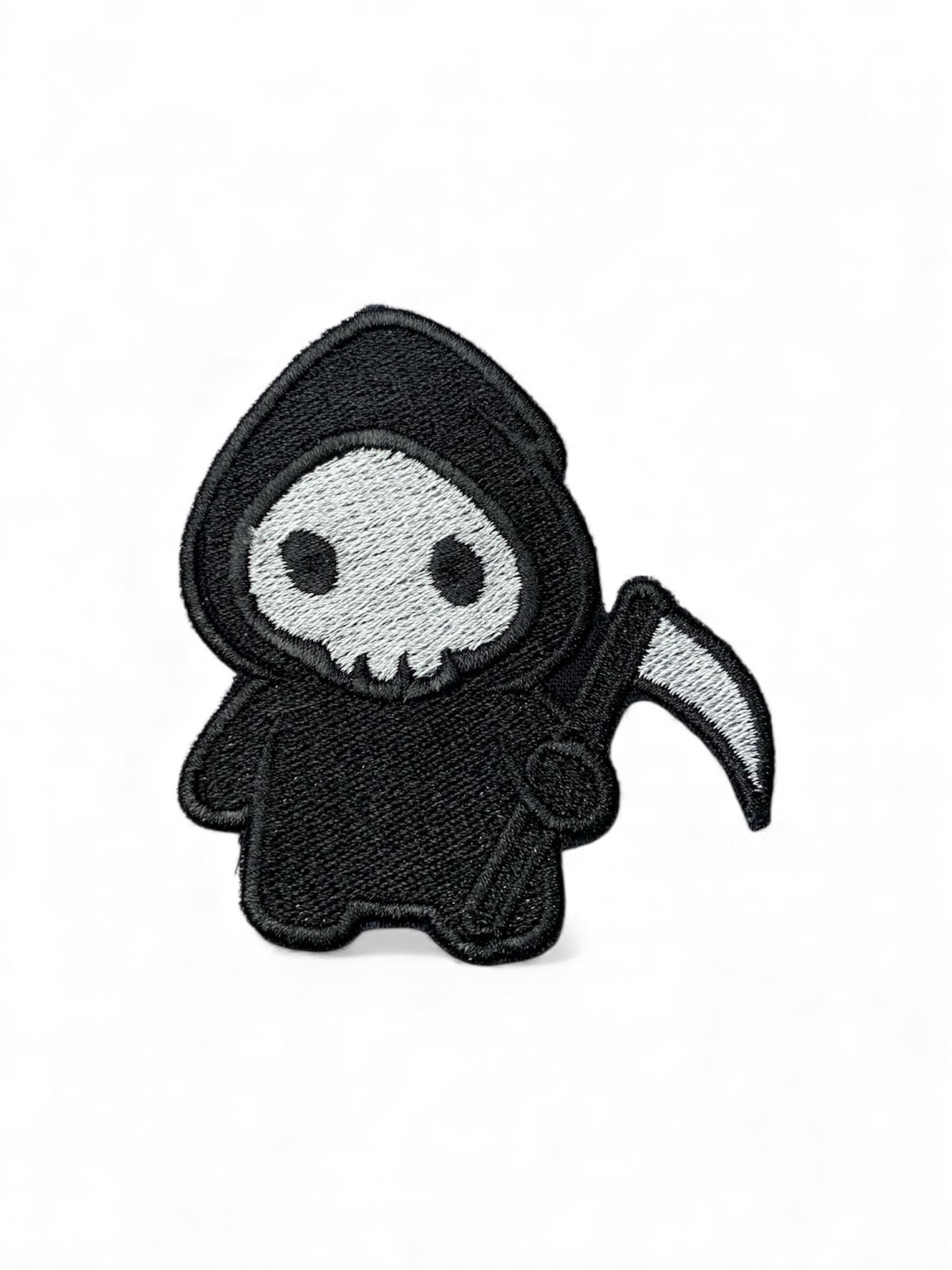 Grim Reaper Decalcomanie In Metallo Per Modellismo - Kit Grafiche Non Assemblate