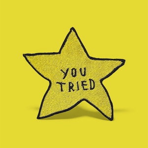 Vous avez essayé l'écusson étoilé - écusson thermocollant/velcro brodé