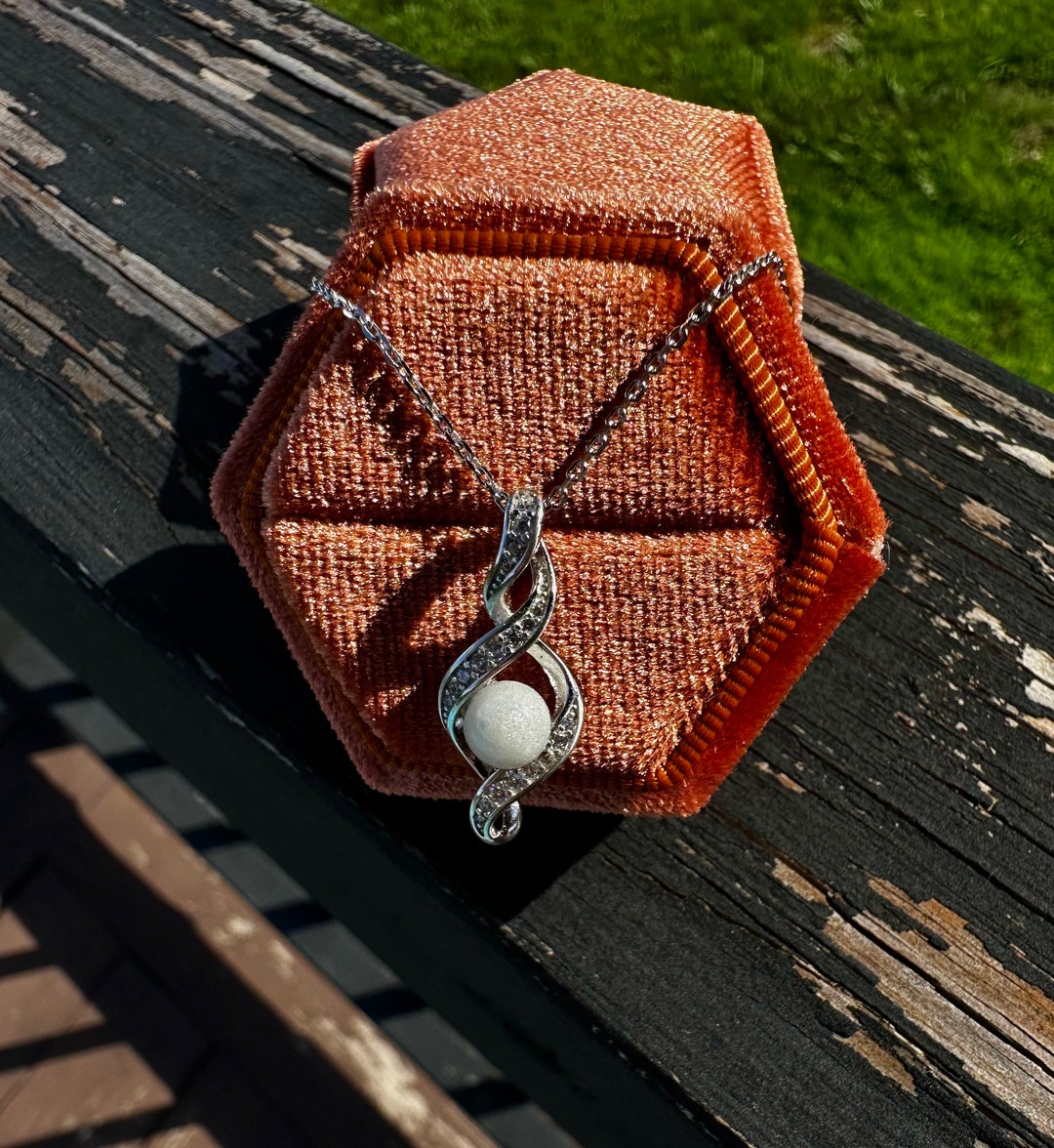 Twist Breast Milk Necklace Sterling Silver please Read Etsy